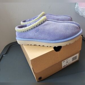 UGG Lavender Suede Slip-Ons